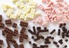 Toy blocks made from chocolate by Akihiro Mizuuchi. Photo of LEGO Blocks Made from Chocolate modern home