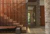 A functional residence boasting artistic architectural details, this mid-century modern home was designed by architect Mark McInturff. The property features a main house, detached guest house, garage, heated snow-melt driveway, and outdoor infinity pool. Photo of Unforgettable Midcentury Homes by Modern Masters modern home