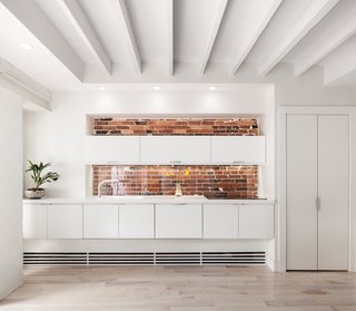 An older building doesn't mean that it can't also be modern, particularly in the kitchen.