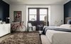 Steven King Decorative Carpets supplied the rug in the master bedroom, which runs up against the Sign Chair by MDF Italia at the window. Restoration Hardware and Coyuchi linens cover the custom-made bed designed by Ruhl Walker Architects. Photo 8 of Back Bay modern home