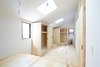 The same space, reconfigured to make two bedrooms into one. Photo 9 of Yanagisaki House modern home
