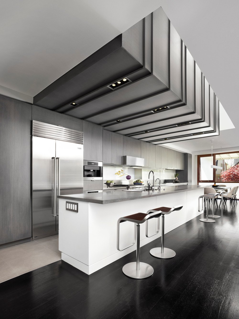 Kitchen And Refrigerator The Space Includes A Vent Free Fireplace In Dining Room From Kitchen And Refrigerator The Space Includes A Vent Free Fireplace In Dining Room From