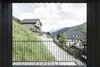 Modern home with Outdoor and Wood Patio, Porch, Deck. The loggia-inspired balcony, a fixture of the region's architecture, protects guests from harsh winds. Photo 3 of La Pedevilla