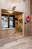 A mudroom has storage space for fishing gear, wet shoes, and jackets. Photo 8 of Casa Lago Todos los Santos modern home
