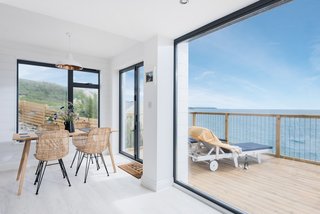 Delphin is set in a sheltered clifftop spot that features sweeping views of the bay between Marazion and the Lizard Peninsula.