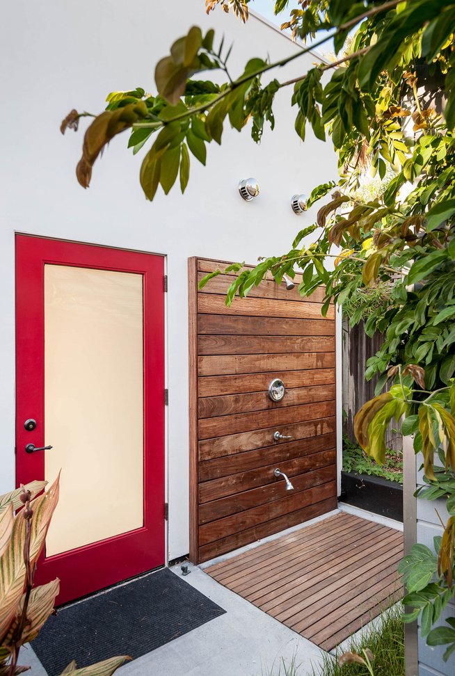 Photo 6 of 14 in These 13 Outdoor Showers Will Make You Consider One For Your Own Yard Dwell