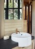 Modern home with Bath Room and Vessel Sink. The bathroom tap is by Vola and the sink is by Ceramica Flaminia. Photo 6 of Paarman Tree Home