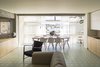 Modern home with Dining Room, Table, Chair, Ceramic Tile Floor, and Pendant Lighting. He also opted for light-colored materials, like seafoam-green cement tile by Projecto Mosaico and birch plywood millwork.
-
Lisbon, Portugal
Dwell Magazine : July / August 2017 Photo 3 of The Henriques/Moreira Residence