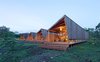 Modern home with Exterior, Cabin Building Type, Wood Siding Material, and Glass Siding Material. The cabanas encourage guests to get closer to nature while enjoying an escape that treads lightly on the mystical island's fragile ecosystem. Photo of Morerava Cabins