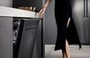 Modern home with Kitchen and Dishwasher. Sleek but also spacious, the Dacor Modernist Dishwasher can hold up to fourteen place settings and features innovative WaterWall and ZoneBooster technologies to make sure that every piece comes out spotless. Photo of The Modernist Collection by Dacor