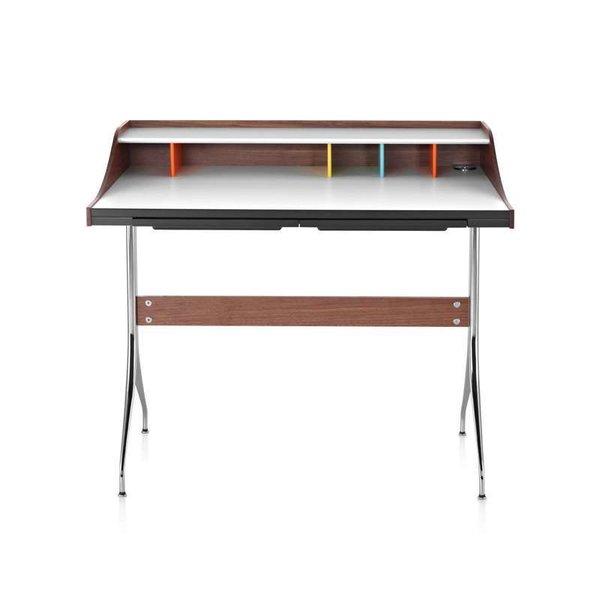 Modern Furniture Home Office Desks Dwell Nelson Swag Leg Desk