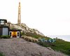 The Hirsch Room with a view of the Beniamino Bufano obelisk. Photo 6 of Timber Cove Inn modern home