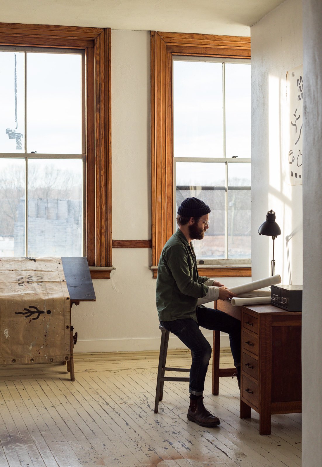 Photo 1 of 10 in This Stunning Studio in Rhode Island Is a Creative’s