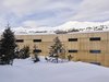 Modern home with Exterior, Flat RoofLine, and Wood Siding Material. The geometric patterns on the backside of the hotel. Photo 13 of Revier Mountain Lodge
