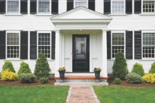 The Classic Revival trend is perfect for expressing a bit of elegance and refinery. 