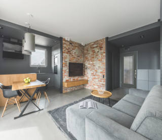 Draw upon the imperfection of your Urban space and pair it with refined items. High quality pieces will blend well with the cold, raw industrial space. 