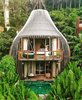 Modern home with Outdoor, Trees, and Swimming Pools, Tubs, Shower. The balcony overlooks the infinity pool of the Tree Pool House. Photo 7 of Keemala