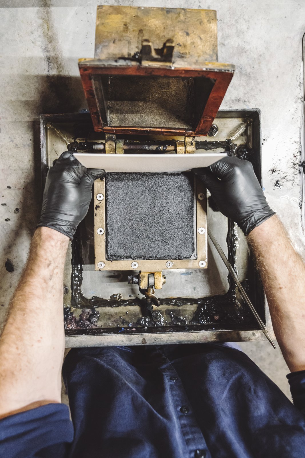 Photo 13 of 19 in Process Watch a 147YearOld Paper Mill Produce a “Black Licorice” Roll Dwell