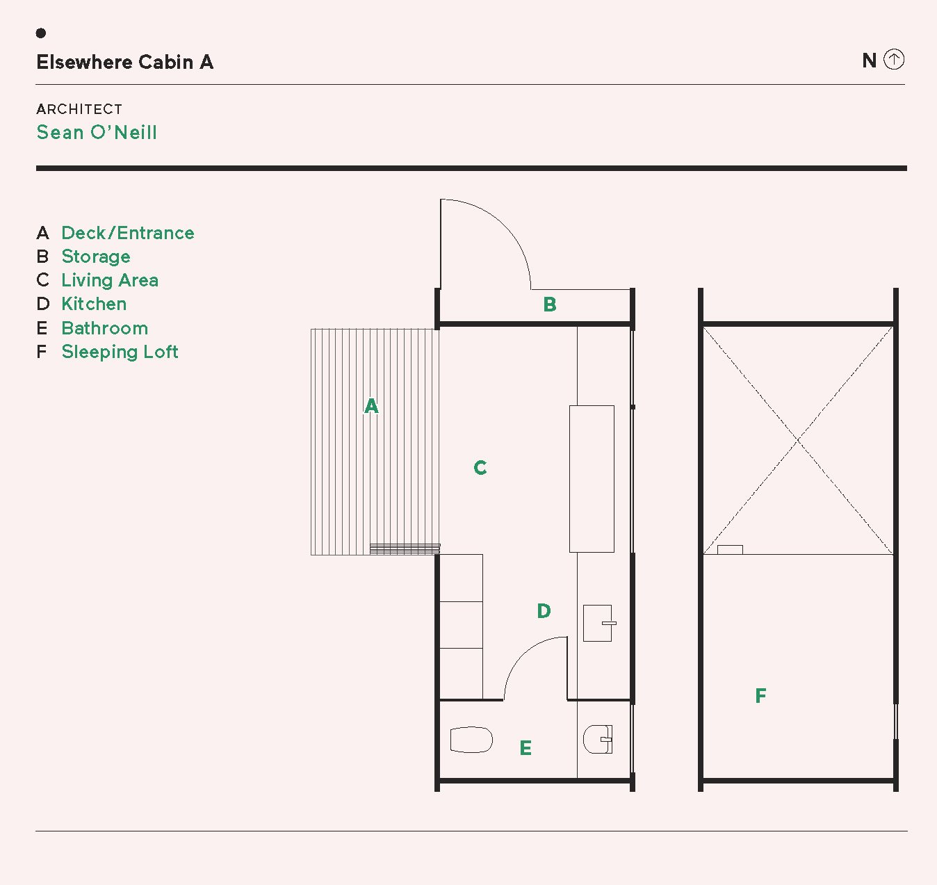 12 X 30 Cabin Floor Plan