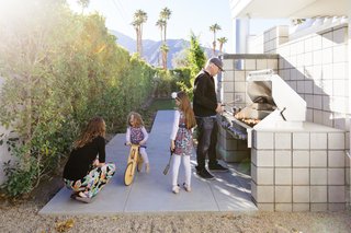  "Cooking is a family undertaking," notes Meelena. "It’s something that you do socially, so having these gorgeous appliances certainly makes us want to use them, entertain, and create memorable experiences with loved ones in this house."