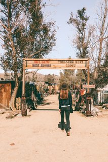 We love nothing more than a flea market, and the Sky Village Swap Meet is our local desert version. It happens every Saturday and Sunday, and there’s always so many treasures to find: vintage books, records, crystals, cacti, furniture etc. While you’re there, make sure to find the crystal cave at the center of the swap meet!