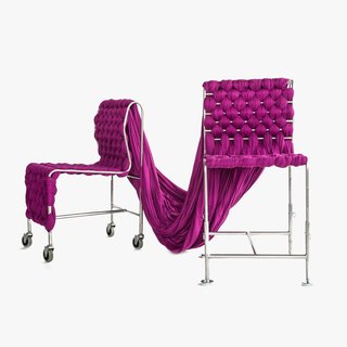 Chain Chair Pair by Liz Collins and Harry Allen