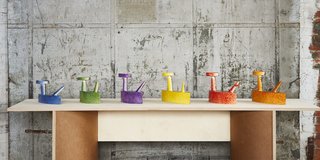 Ceramics from Peter Shire's Boat series