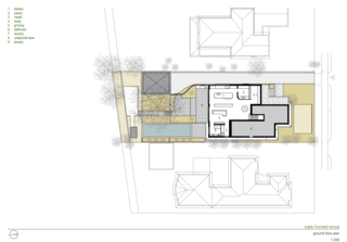 Triple Fronted Revival ground floor plan