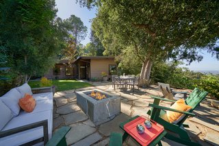 The outdoor areas were originally designed by celebrated landscape architect Garrett Eckbo.