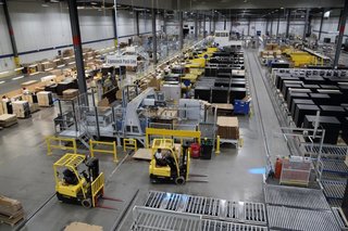 The Danville, Virginia, factory employs around 300 people and produces wooden furnishings for the U.S. and Canadian markets. 