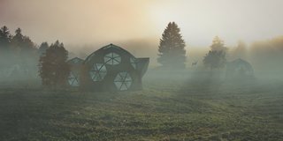Geoship CEO Morgan Bierschenk envisions a geodesic world where humanity lives sustainably in the face of evolving climate conditions.