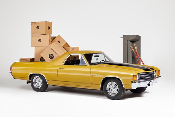 The contest's winner gets this minty '72 El Camino, and $10,000-worth of Blu Dot swag. 