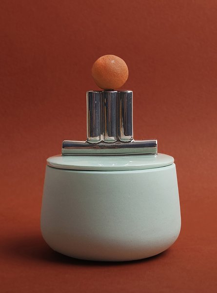 Another work from Itkonen's sculptural container series.
