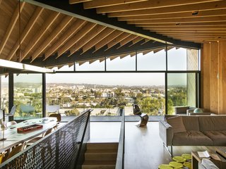 “I wanted it to feel almost like you’re in a helicopter when you’re on the top floor,” adds Clive.