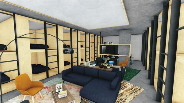 88 underground sleeping pods fill the basement levels of two proposed apartment buildings in the Mission District of San Francisco. The 50-square-foot spaces are expected to rent for $1,000 to $1,375 per month.