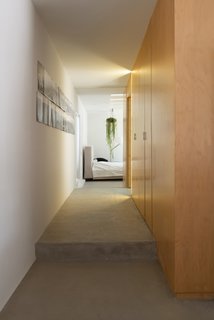 Three-ply birch from Th&amp;h Hardwoods keeps the cabinetry streamlined throughout.