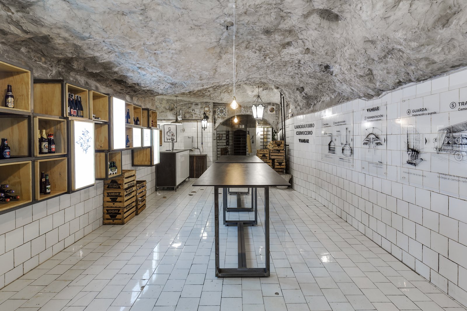 The Iron Moss tables in the bunker are 12mm (1/2 inch)