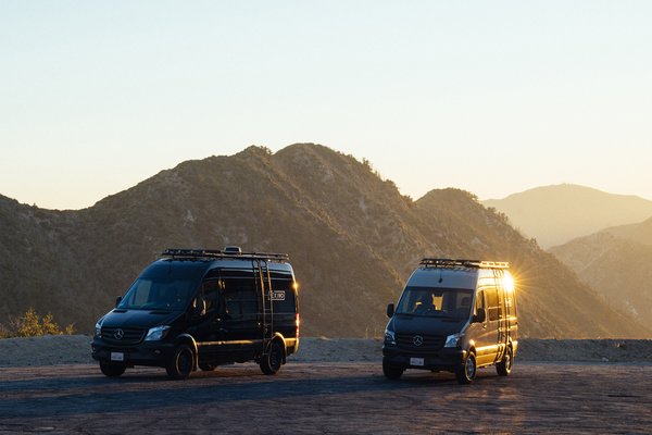 Texino's design team are experts at Sprinter conversions, creating a two-person excursion vehicle packed with camp-ready functionality.