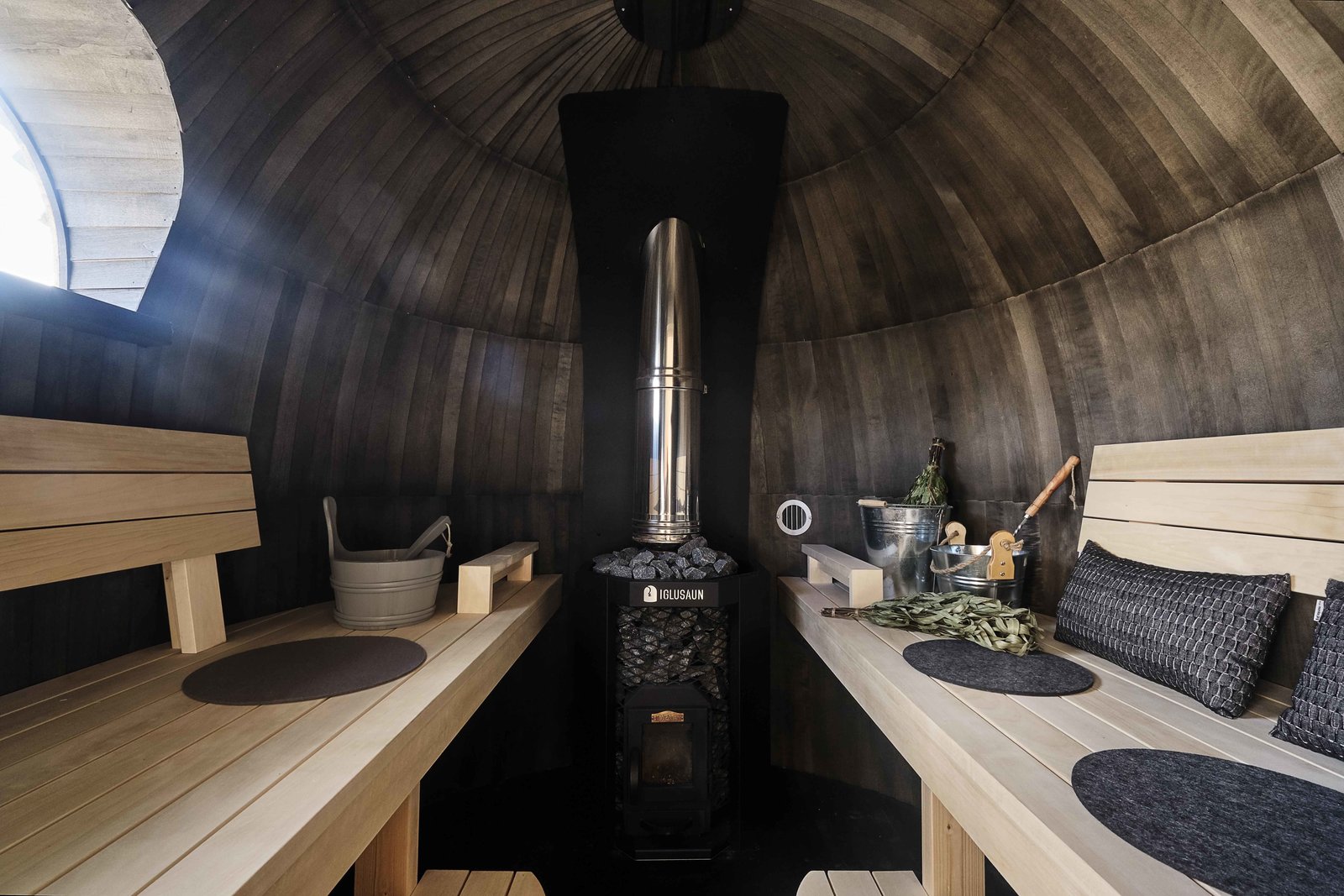 Photo 15 of 17 in These Spellbinding, Handcrafted Saunas and Cabins
