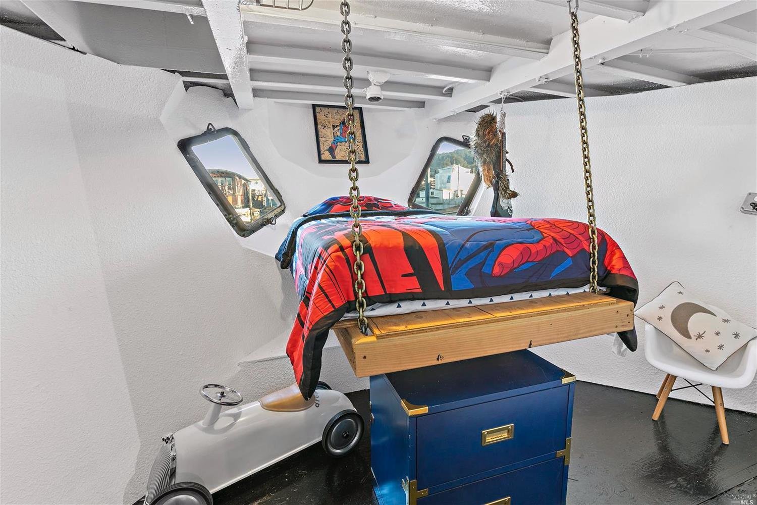 Photo 11 of 12 in Shel Silverstein’s Former Houseboat Built on a WWII