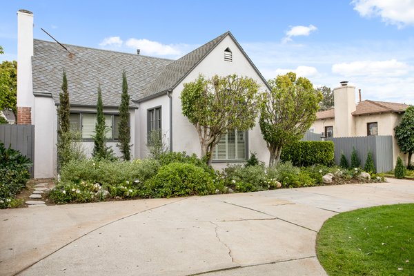 Built in 1925, the renovated cottage at 14839 W. Sunset is a delightful city retreat just minutes from the Pacific Ocean and the Pacific Coast Highway.