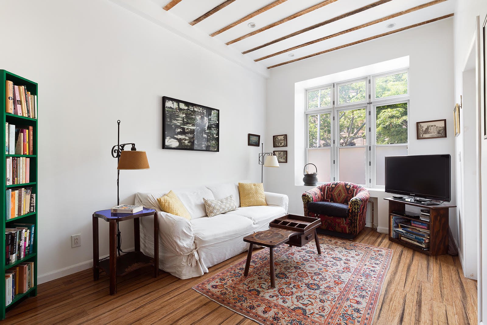 Photo 1 of 8 in A Brooklyn Townhouse Reimagined as a Crisp, LoftLike
