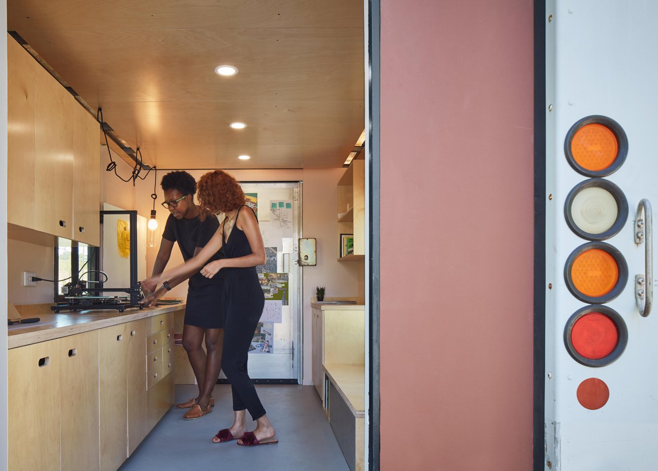 Photo 3 of 10 in A Delivery VanTurnedMobile Classroom for Kids Hits the Streets of Chicago Dwell