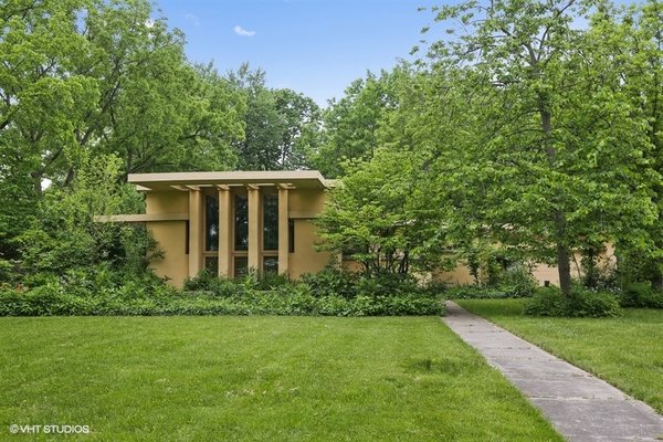 The 1912 Avery Coonley Playhouse was originally commissioned as part of a larger, Wright-designed estate that included the equally famous Avery Coonley House. Queene Ferry Coonley founded a private elementary school that used the Playhouse until the late 1910s, at which time the property was divided from the larger estate and converted into a single-family residence.