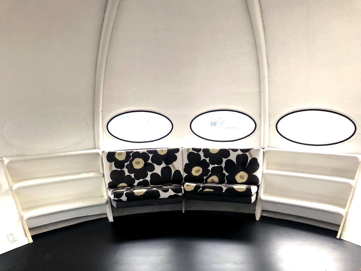 Photo 6 of 10 in A Rare FUTURO Flying Saucer House Seeks an Earthling
