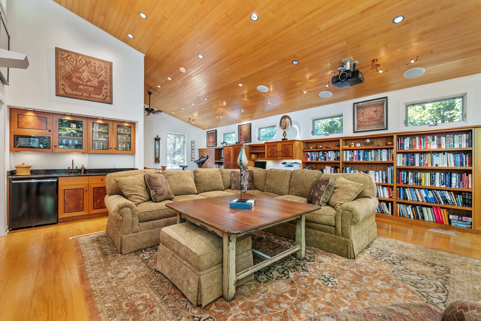 Photo 9 of 14 in A Circular Home With Dizzying Charm Seeks 3.7M in