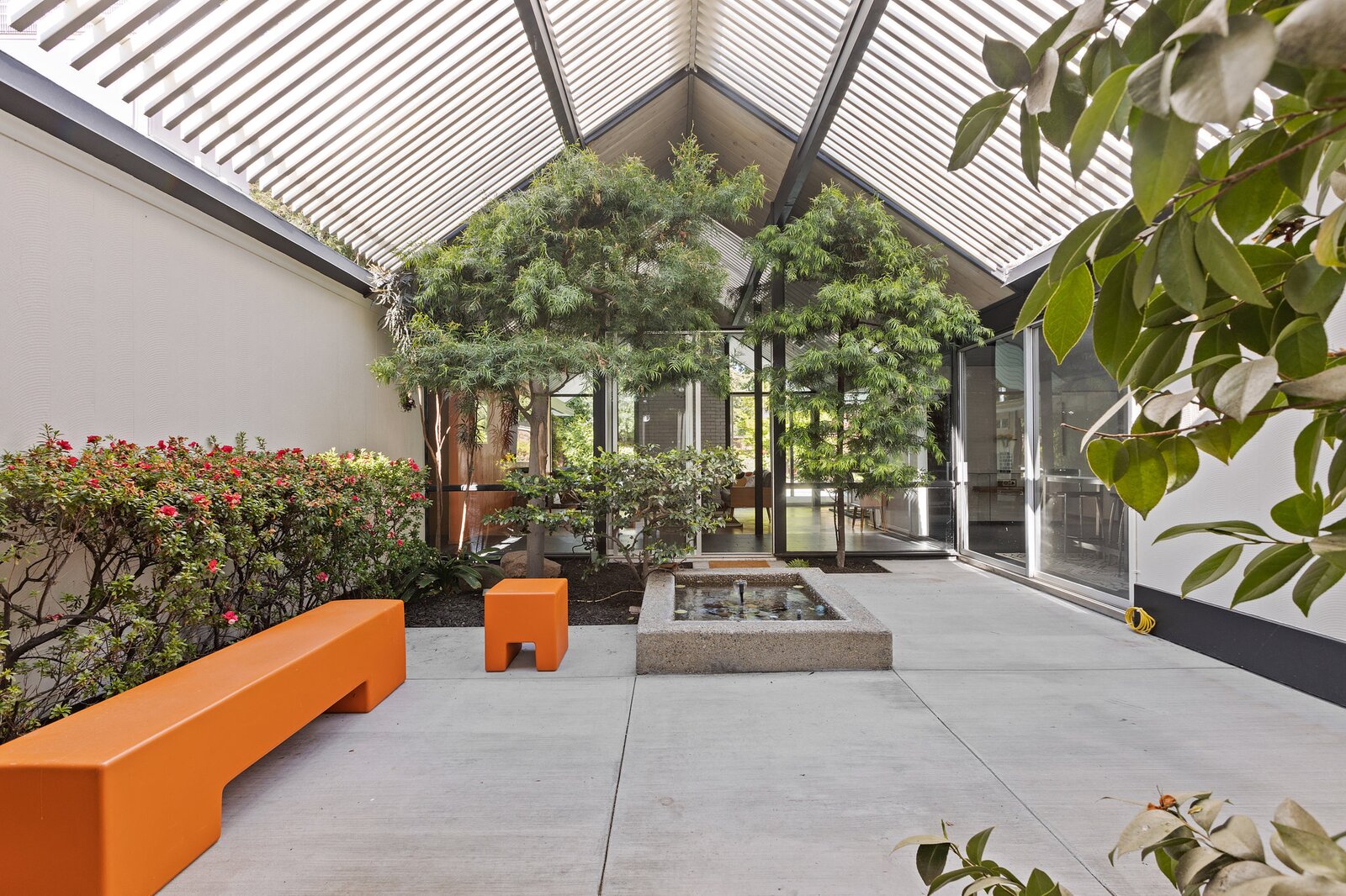 and everyone’s favorite signature open-air atrium entrance of 469 measured additional square feet