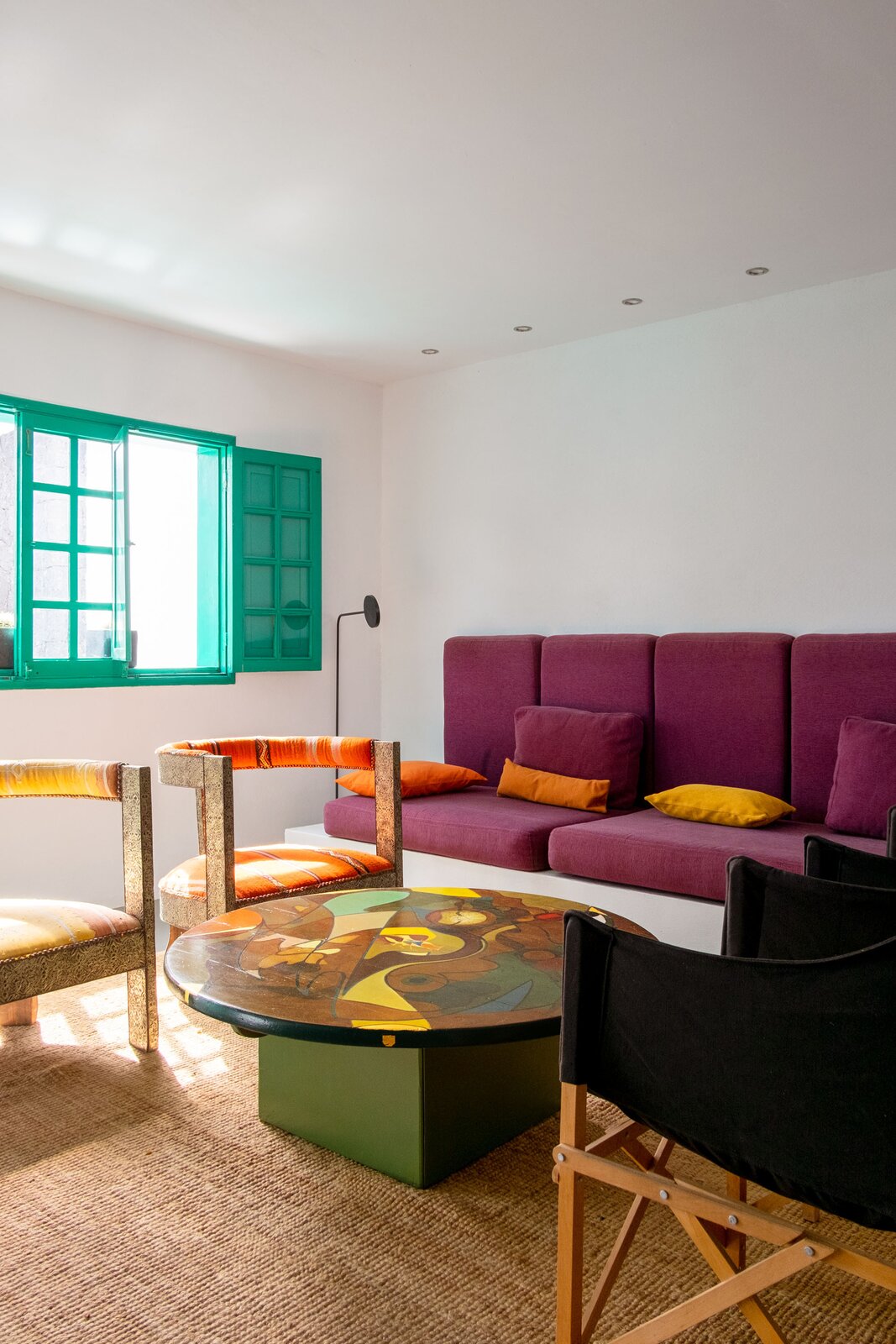 Brigitte and Dieter have a keen eye for unique pieces and a talent for incorporating them into their eclectic home. 