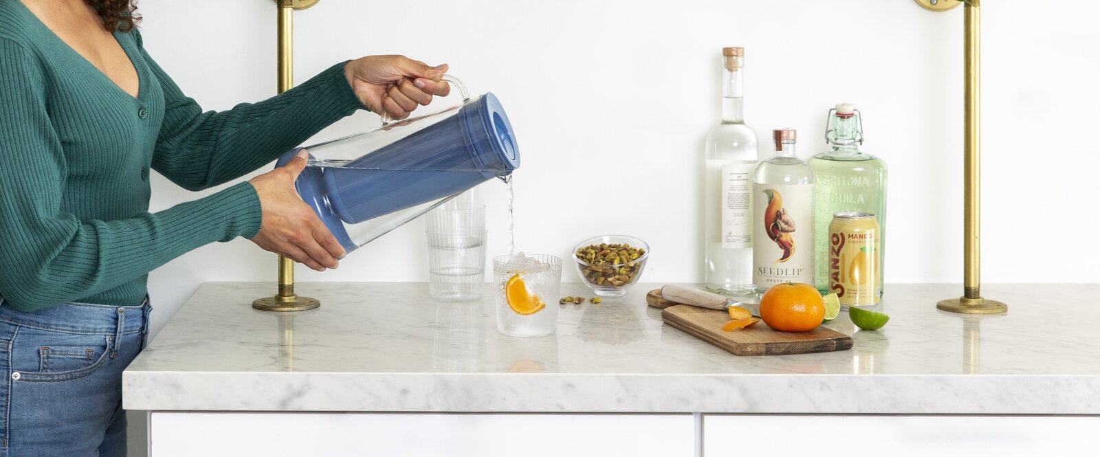 Photo 6 of 7 in This Water Filter Pitcher Is Chic Enough to Leave Out