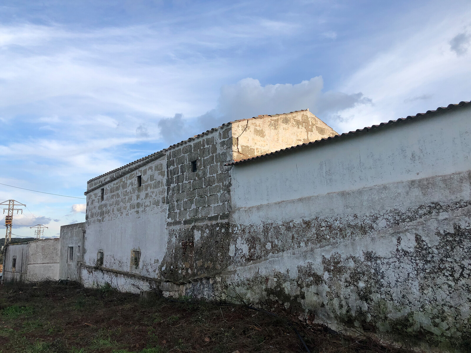 An annexe had been added for keeping cattle